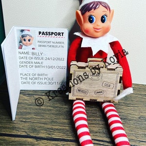 Elf Props - Elf - Christmas Elf - Kids Christmas traditions - Elf Accessories