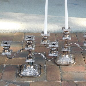 Vintage Candelabras - pair
