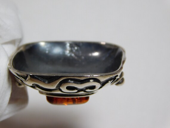 SILPADA Designs® Amber Scroll Design Slider Penda… - image 6