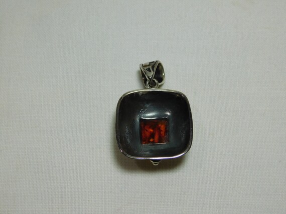 SILPADA Designs® Amber Scroll Design Slider Penda… - image 4