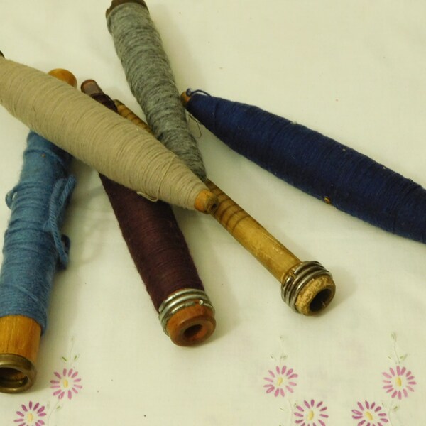 Repurposed Vintage Sewing Bobbins Etsy