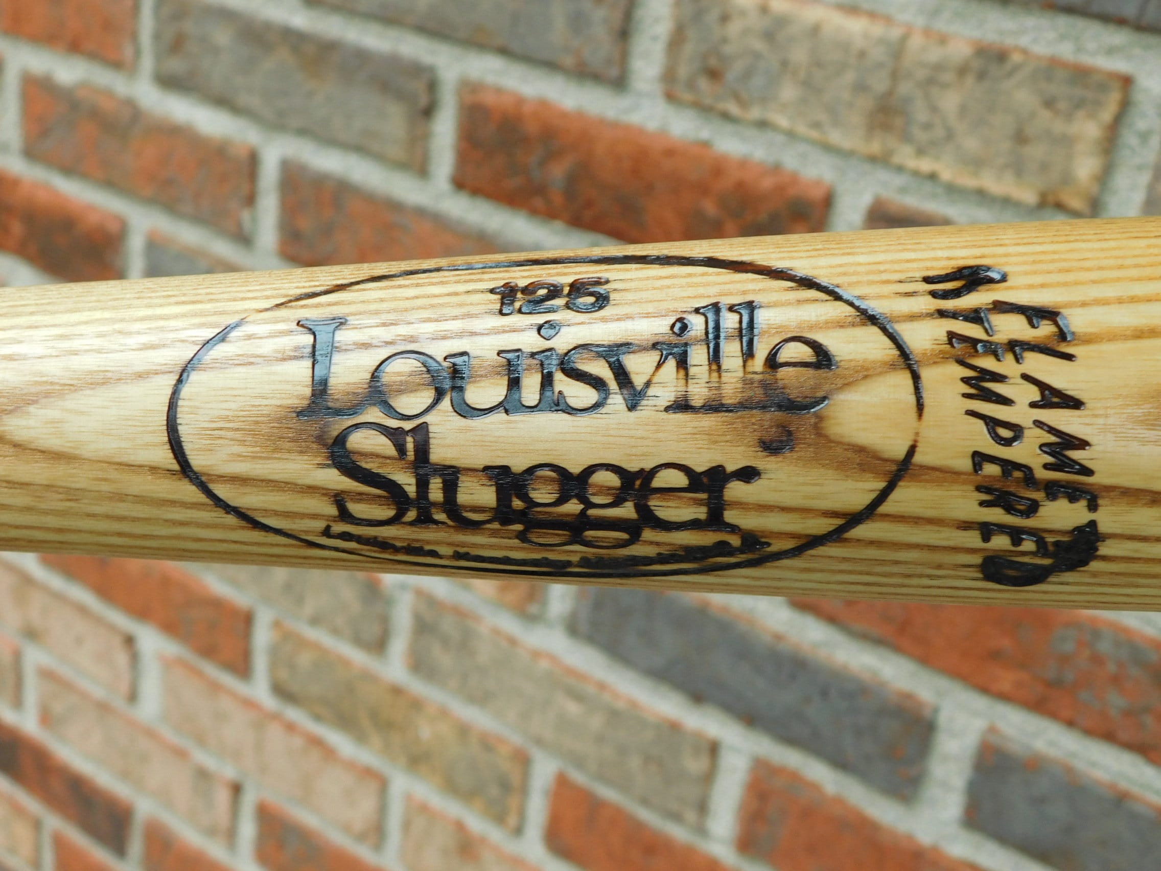 Graig Nettles Engraved 1980's Louisville Slugger Wooden Baseball