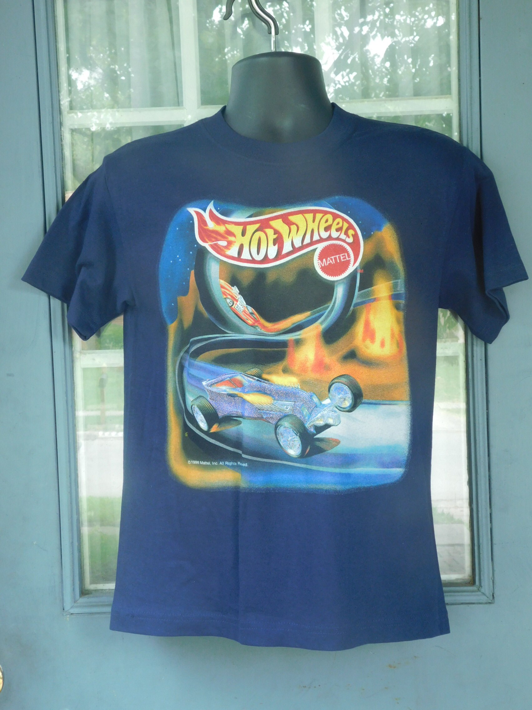 Vintage Hot Wheels Graphic T-shirt, Youth Size L/XL - Etsy