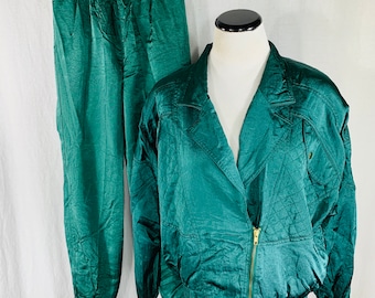 80s nylon tracksuit