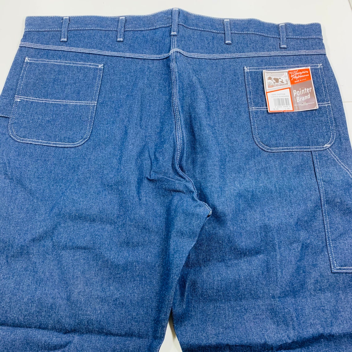 Vintage 80s Pointer Brand Blue Denim Carpenter Jeans Size - Etsy UK