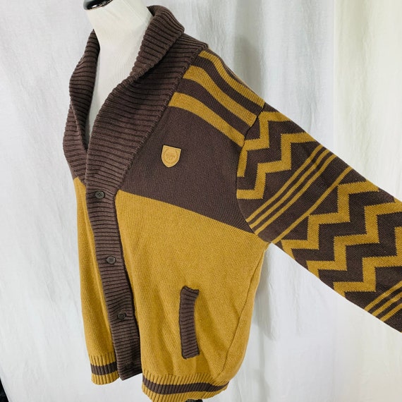 Zip Cowl Neck Cardigan Sweater 