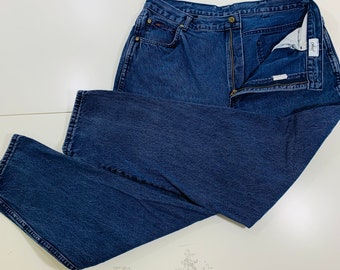 CHIC Denim Blue MOM Jeans High Waist Tapered Legged Vintage 80s Size 22