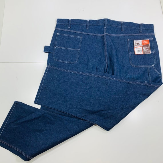 Vintage 80s Pointer Brand Blue Denim Carpenter Jeans Size - Etsy Finland