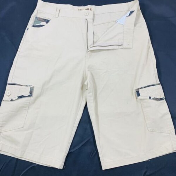 BLAC LACQUER Gray Flat Front Cargo Shorts Size 42x13