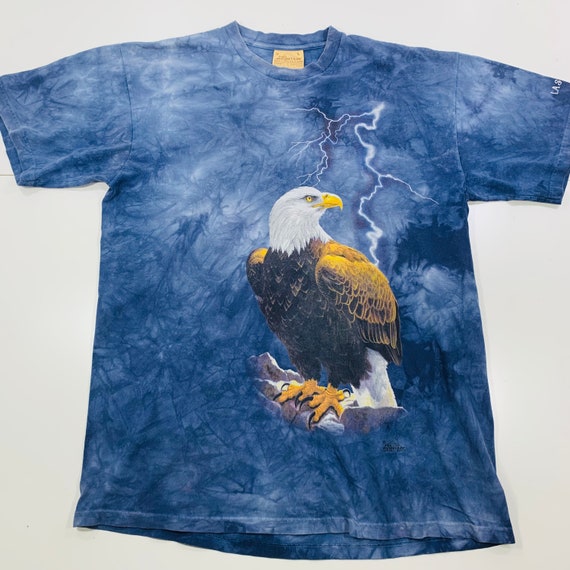 Liberty Bald Eagle Vintage 90's T Shirt USA 50/50 Single Stitch Liberty Bald Eagle Vintage 90's T Shirt USA 50/50 Single Stitch