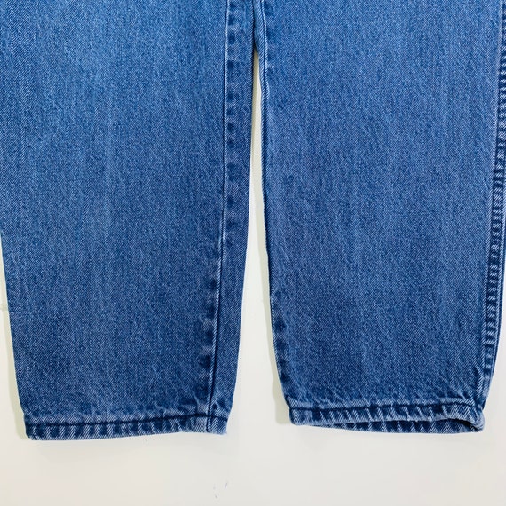 CHIC Denim Blue MOM Jeans High Waist Tapered Legg… - image 8