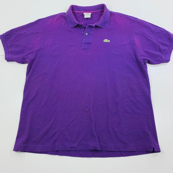 Vintage 90s Lacoste Alligator Purple 