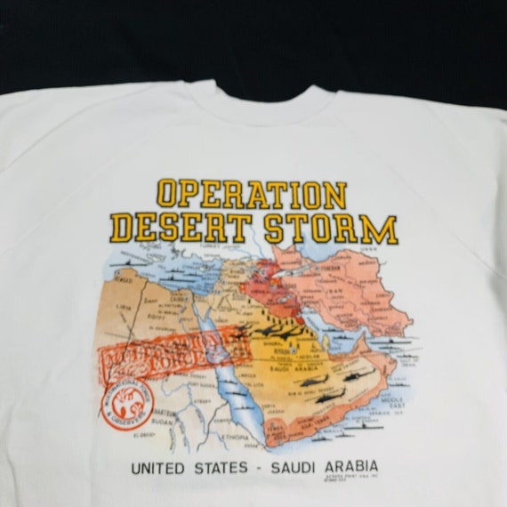 Vtg 1990 Operation Desert Storm Multinational Forc
