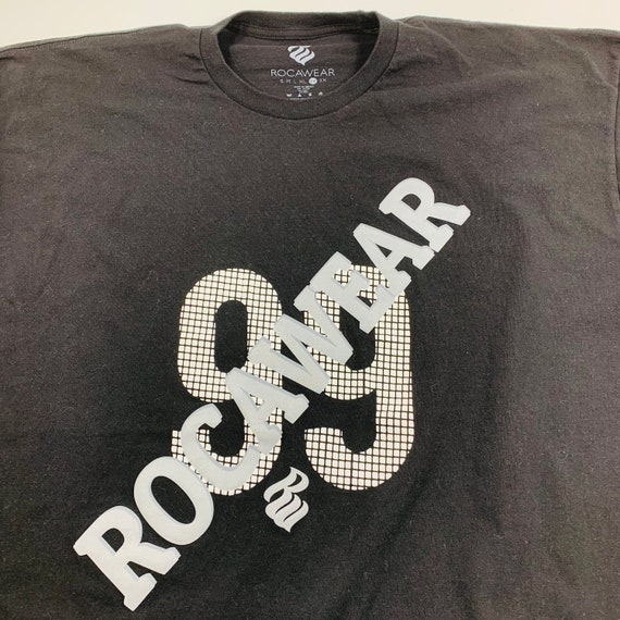 Rocawear 99 Spellout Logo Design Black 