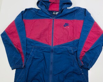 burgundy windbreaker mens
