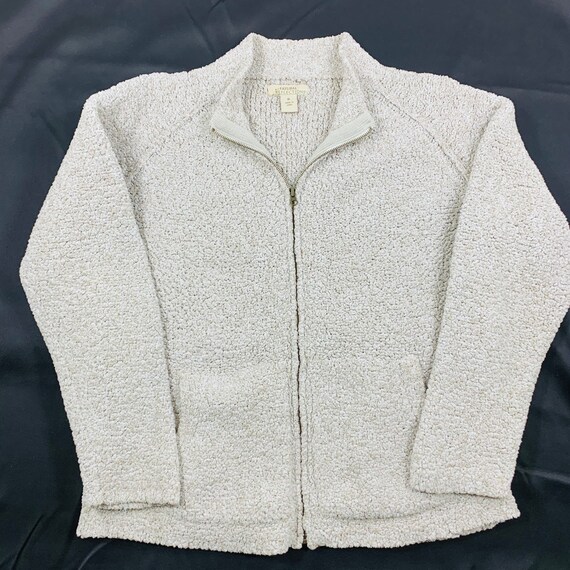 natural reflections sweater fleece jacket for ladies