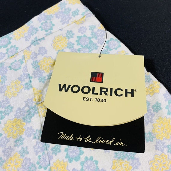 Woolrich Spring Floral Design White Mid Skirt Siz… - image 3
