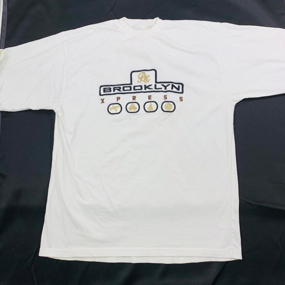 Brooklyn Xpress Embroidered Logo White 