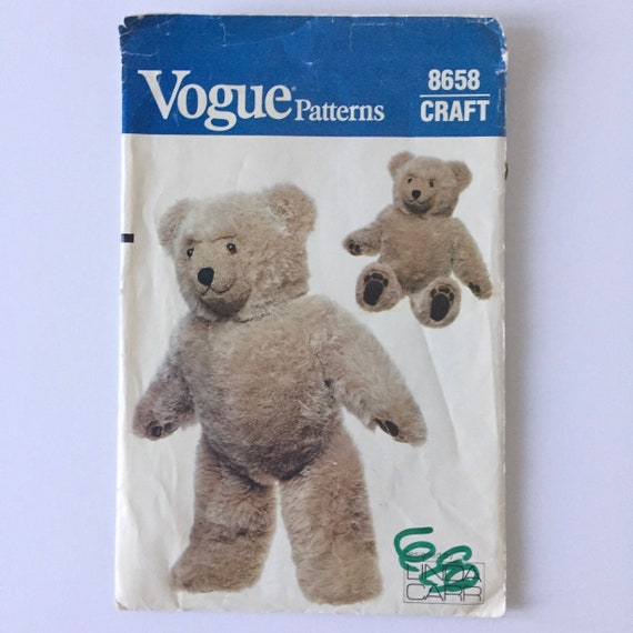 vogue stuffed animal patterns