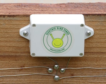 Electric Slug and Snail Fence kit. Protection for plants, easy to use & easy to install for raised beds. The Garden Guardian!