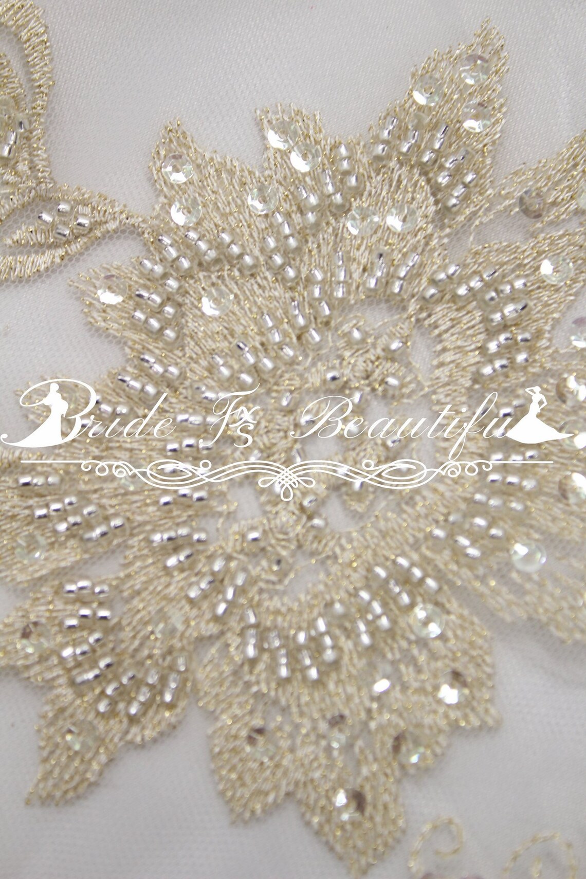 gold colour lace styles