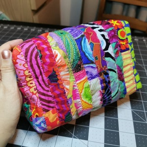 Kit /zipper/pouch/patchwork/bag/sac/box/ image 4