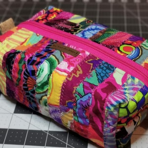 Kit /zipper/pouch/patchwork/bag/sac/box/ image 1