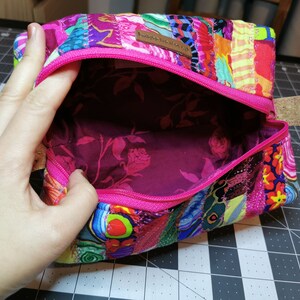 Kit /zipper/pouch/patchwork/bag/sac/box/ image 6