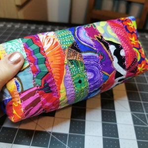 Kit /zipper/pouch/patchwork/bag/sac/box/ image 3