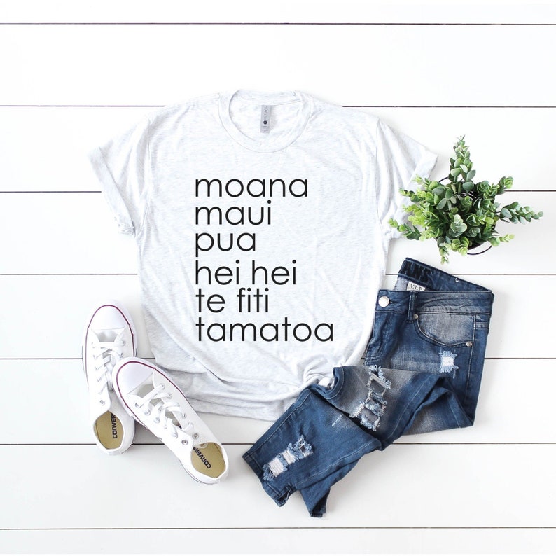 moana adult shirt