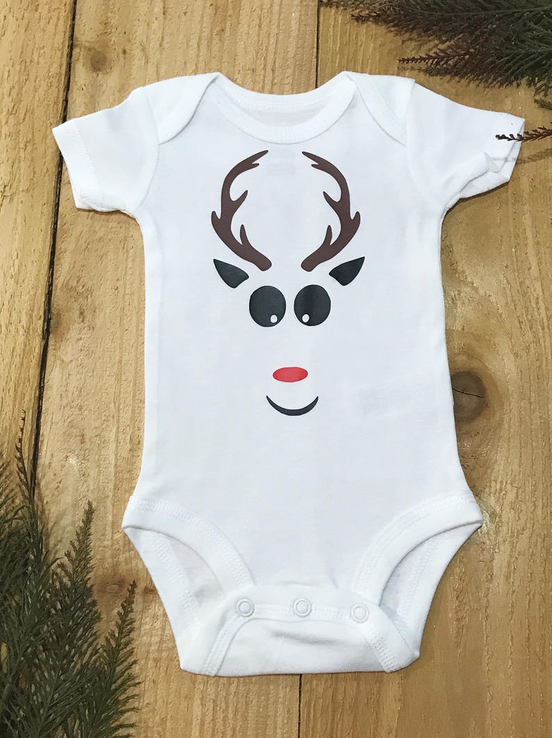 reindeer onesie baby