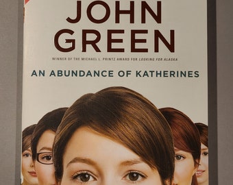 AN Abundance of Katherines - Signed Book by John Green