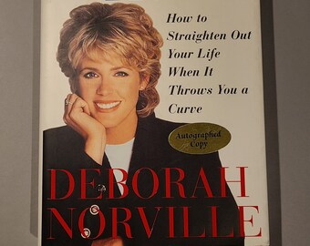 Back On Track - How To Straighten Out Your Life When It Throws You A Curve - Signed Book by Deborah Norville