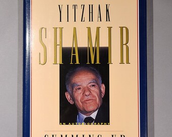Summing Up - An Autobiography - Signed Book by Yitzhak Shamir