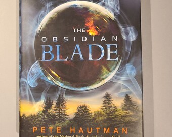 The Obsidian Blade (Klaatu Diskos Series) - Signed Book by Pete Hautman