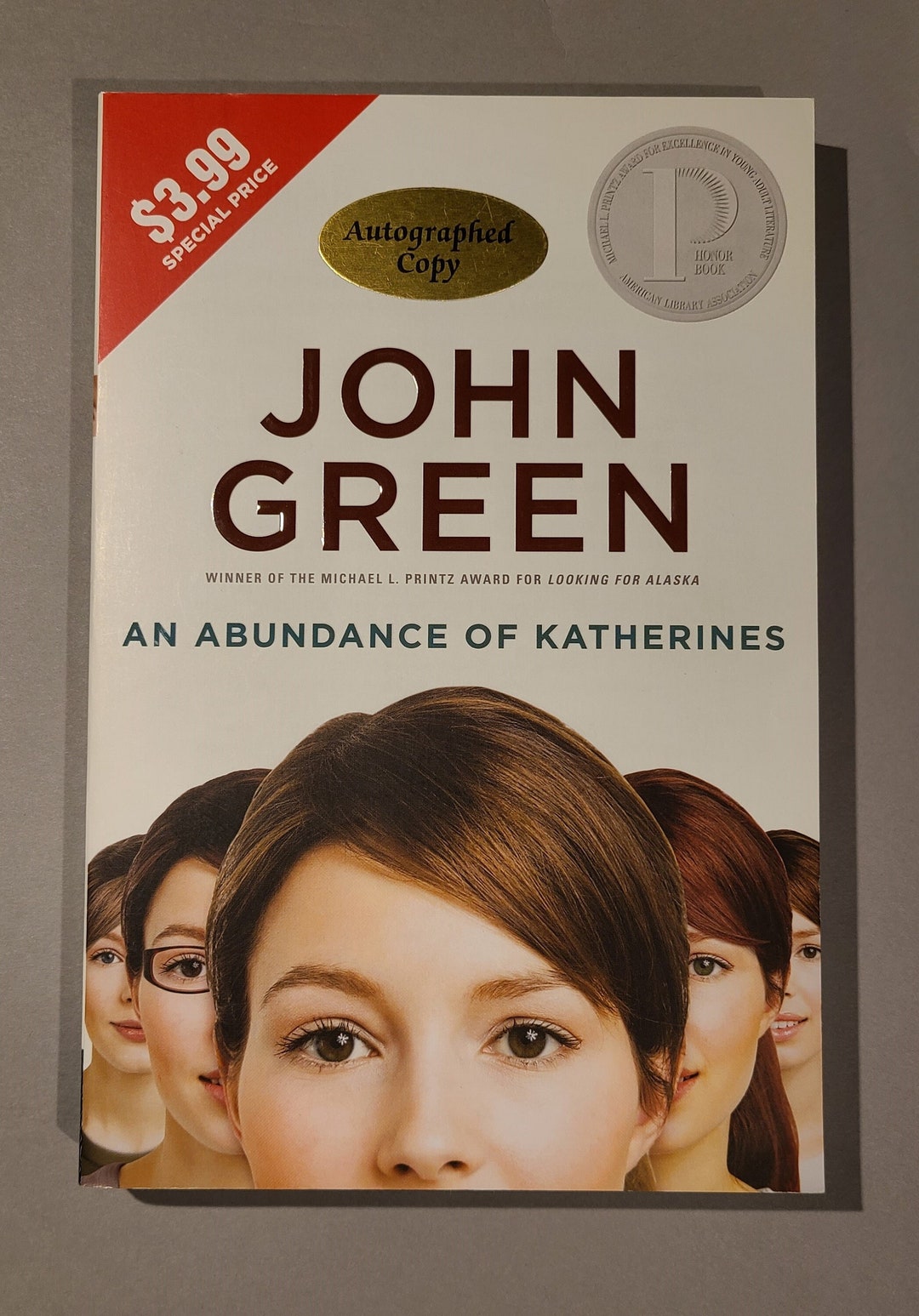 An Abundance of Katherines by John Green | The Book Cafe, image size:1080x1547
