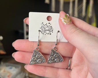 Pizza Earrings