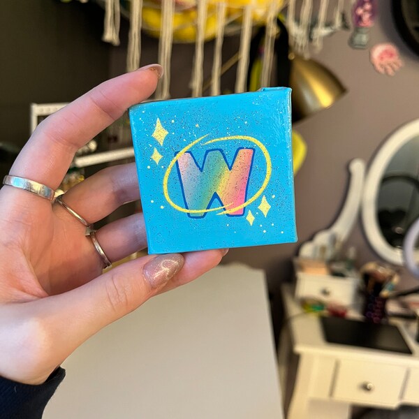 Webkinz Magic W Mini Canvas Magnet Painting