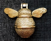 Brass Bumble Bee Door Knocker - Brass Finish
