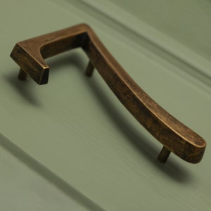 Premium Floating Plain House Numbers in Heritage Finish 0-9 Modern Brass Door Numbers Signage Plaque Street Home Address Numbers