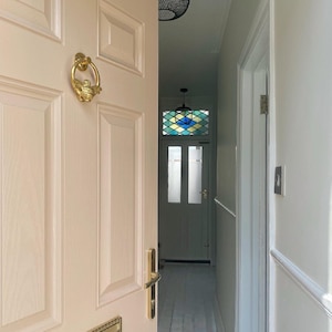 Bee door knocker by brass bee