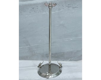 Brass Bee Toilet Roll Stand – Bathroom Tissue Holder