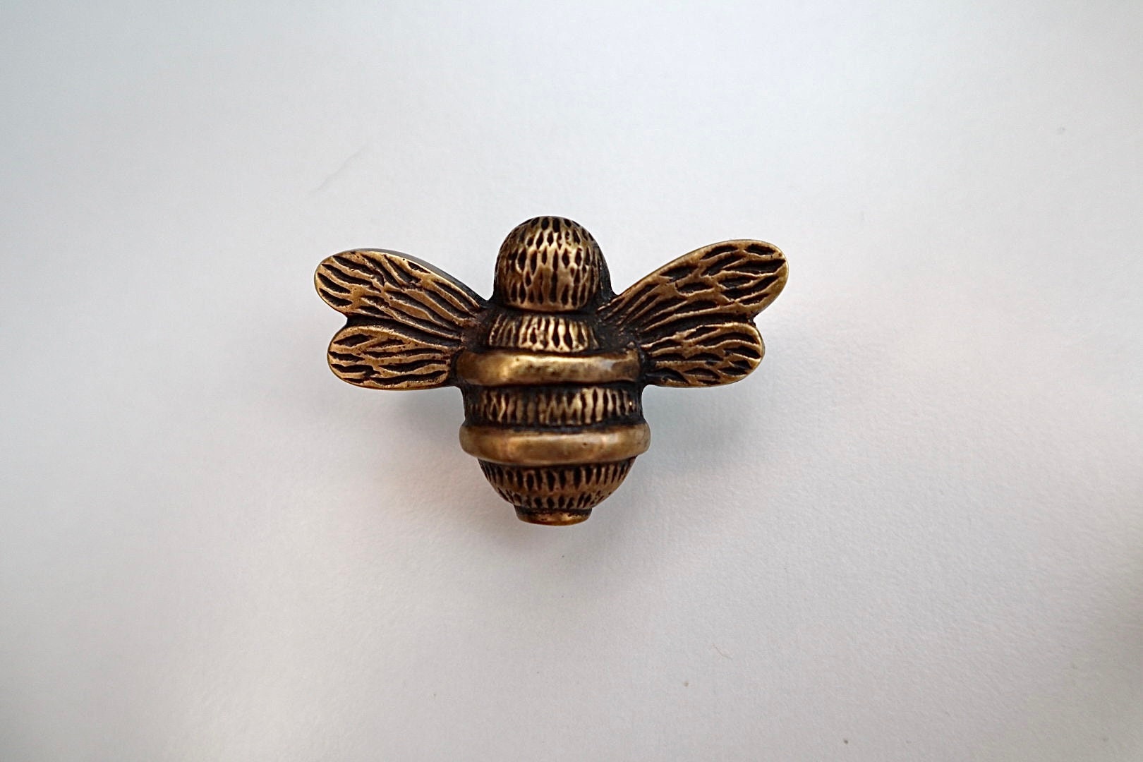 Brass Bee Bumblebee Drawer Knob Drawer Handle knob Etsy