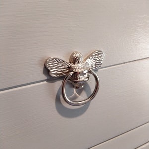 Bee Ring Drawer Pulls Drawer Knob Bee Drawer Handle Solid Brass Bee Cabinet knob Cupboards Doors Cabinets & Drawers wardrobe image 9