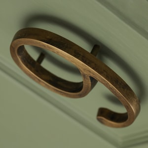 Premium Floating Plain House Numbers in Heritage Finish 0-9 Modern Brass Door Numbers Signage Plaque Street Home Address Numbers