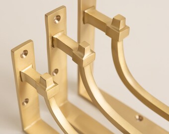 Kilburn Staffa Per Mensola 200mm - Ottone Antico