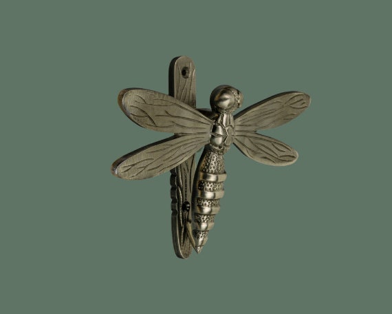 Brass Dragonfly Door Knocker Brass Dragonfly Door Knocker