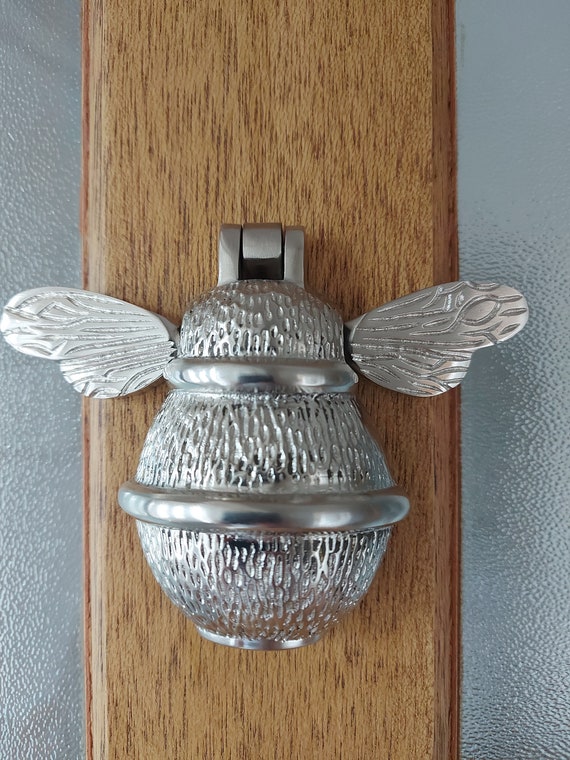 Brass Door Knocker Solid Brass Bee Door Knocker - Unique Bumblebee ...