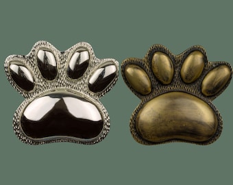 Handmade Brass Paw Door Knocker – Animal Lover Decor