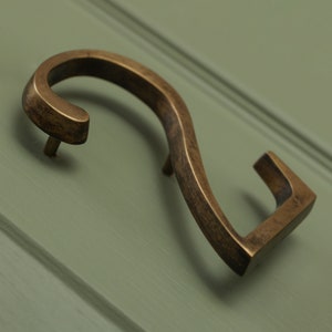 Premium Floating Plain House Numbers in Heritage Finish 0-9 Modern Brass Door Numbers Signage Plaque Street Home Address Numbers